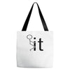 funny sweat Tote Bags