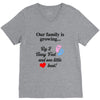 Our Family is Growing V-Neck Tee