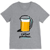 relief pitcher V-Neck Tee