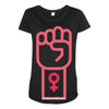 woman empowerment Maternity Scoop Neck T-shirt