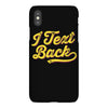 i text back iPhoneX