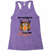 My Favorite People Call Me Papa Racerback Tank