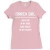March Girl Ladies Fitted T-Shirt