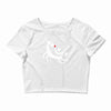 flying rudolph Crop Top
