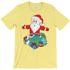santa with piles of christmas T-Shirt