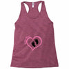 Custom baby girl name maternity design Racerback Tank