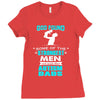 god found autism dad Ladies Fitted T-Shirt