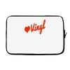 love vinyl Laptop sleeve