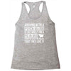 arguing with a psych major Racerback Tank