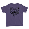 angry bear head Youth Tee