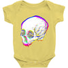 skull glitch Baby Onesie