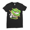 funny snake Ladies Fitted T-Shirt