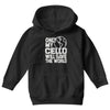only my cello will save the world Youth Hoodie