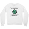 natural 1   orc Crewneck Sweatshirt