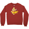 hot macs wrestling in cheese Crewneck Sweatshirt