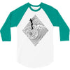 surf nose 3/4 Sleeve Shirt