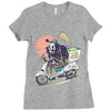 reaper's pizza Ladies Fitted T-Shirt