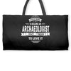 skilled enough to become an archaeologist Weekender Totes