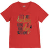 IT'S NOT DRINKING ALONE IF YOUR DOG IS HOME V-Neck Tee