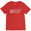 have you tried turning it off and on again V-Neck Tee