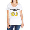 everything i touch turns to sold Ladies Curvy T-Shirt