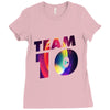 team 10 Ladies Fitted T-Shirt