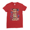 crazy totem Ladies Fitted T-Shirt