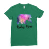 Baby Bear Ladies Fitted T-Shirt