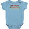 christmas misery Baby Bodysuit