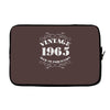 gift boxed vintage 1965 50th birthday Laptop sleeve