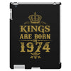kings are born in 1974 iPad 3 and 4 Case
