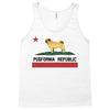 colifornia republic parody pugfornia republic Tank Top