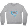 coming soon baby boy maternity design Crewneck Sweatshirt