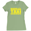 dads taxi Ladies Fitted T-Shirt