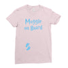 Muggle On Board Blue Ladies Fitted T-Shirt