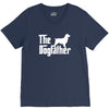 the dogfather english springer spaniel white V-Neck Tee