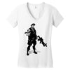 fortnite soldier Women's V-Neck T-Shirt