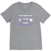 I Love Someone with Hodgkin's Cancer to The Moon and Back to Infinity V-Neck Tee