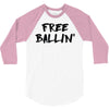 free ballin 3/4 Sleeve Shirt
