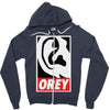 orey Zipper Hoodie