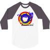 i am not gay, i just like rainbows 3/4 Sleeve Shirt