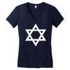 magen david Women's V-Neck T-Shirt