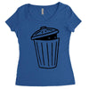 garbage ghost Women's Triblend Scoop T-shirt