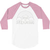 drunk on dreaming 3/4 Sleeve Shirt