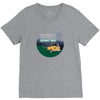 Way Down We Go V-Neck Tee