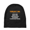 February Girl Hated By Many Baby Beanies