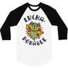 lucha dorable 3/4 Sleeve Shirt