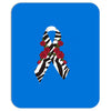 carcinoid cancer ribbon and rose Mousepad