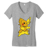 poke souls Women's V-Neck T-Shirt