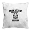miskatonic university Throw Pillow